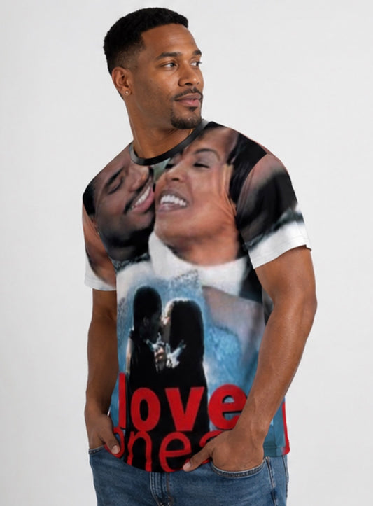 All-over Love Jones Print Unisex T-shirt