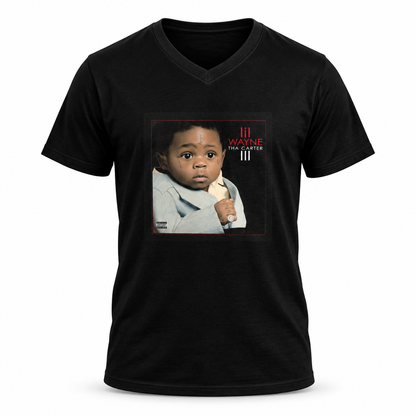 Lil Wayne V neck T shirt
