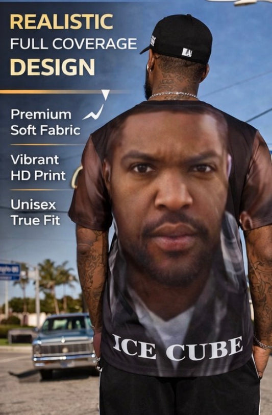 All-over Print Ice Cube Friday Unisex T-shirt