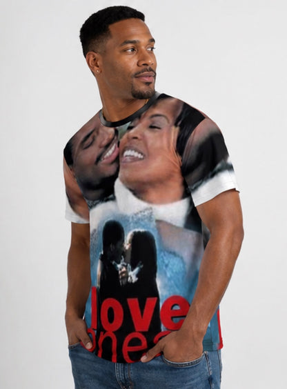 All-over Love Jones Print Unisex T-shirt