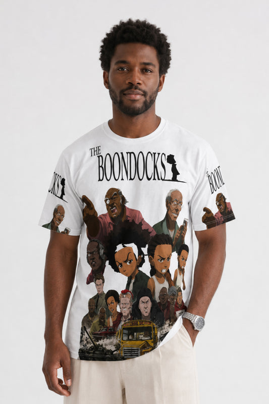 Boondocks White tee