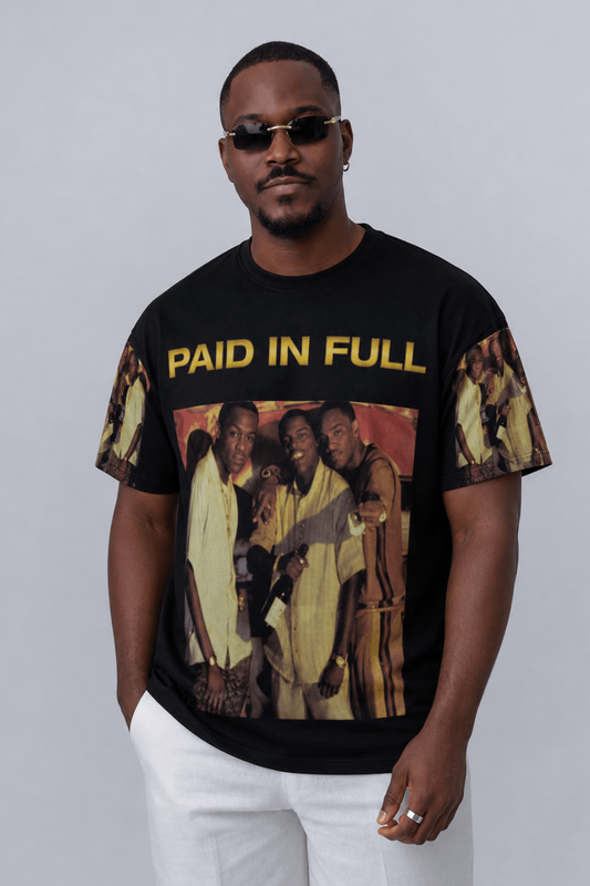Paid in Full Sublimation All over Tshirt