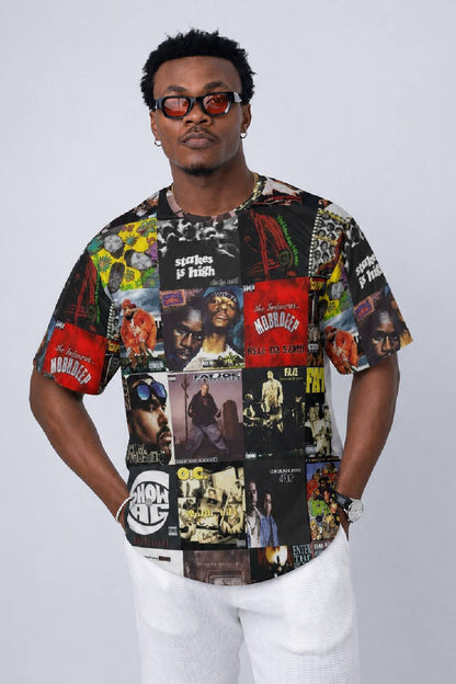 All-over Print 90s Hip Hop Unisex T-shirt