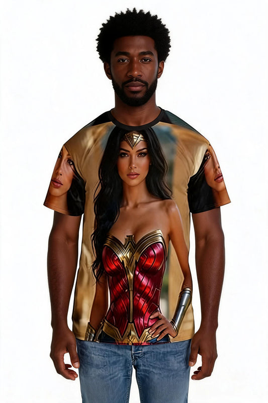 Wonder Woman Marvel All Over Tee Gifts for Her