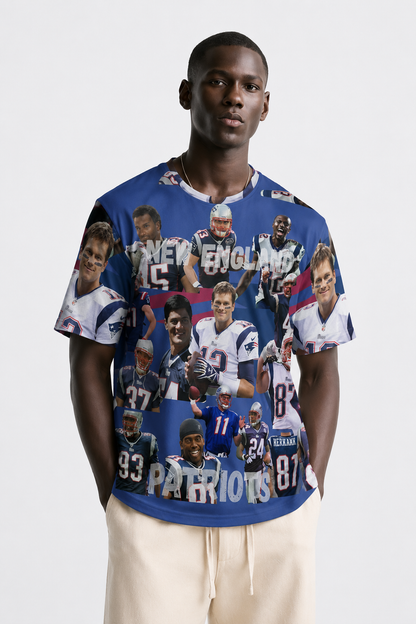 Football Fan All Over Print Shirt, Sports Graphic Tee, Game Day Shirt, Athletic Style Shirt, Fan Apparel, Gift for Him