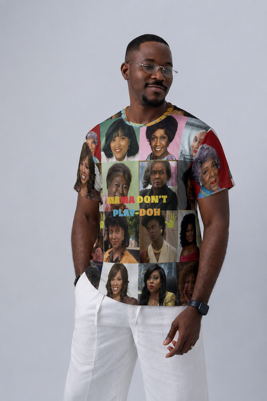 All-over Print My Momma don't Play Doh Unisex T-shirt