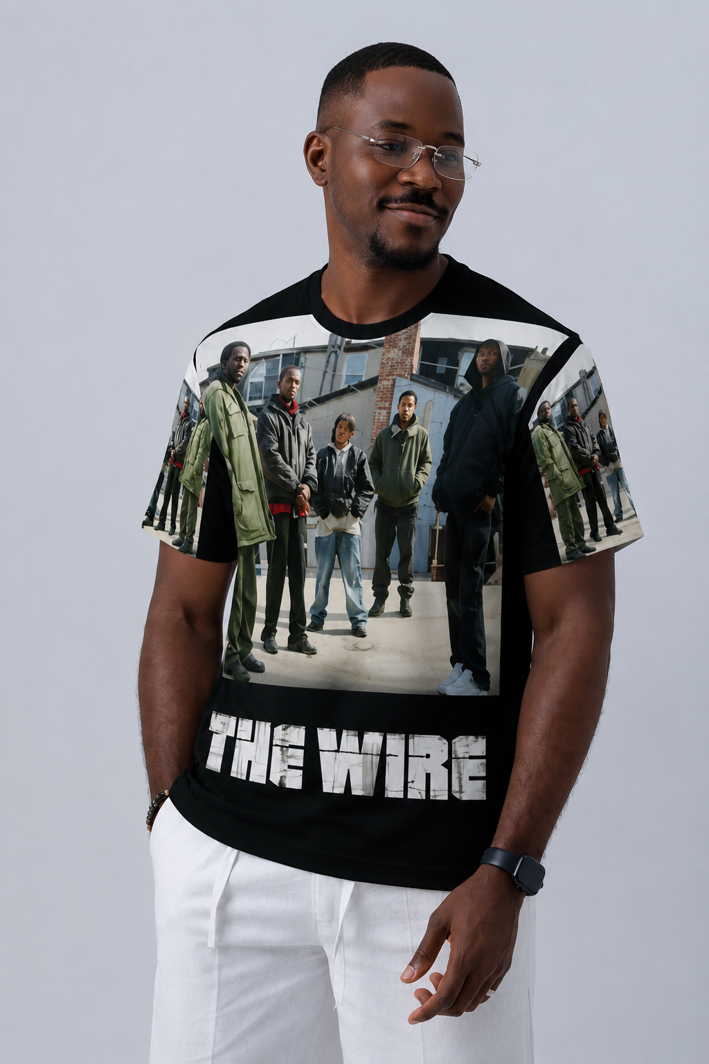 The Wire Series Sublimation All Over Tshirt