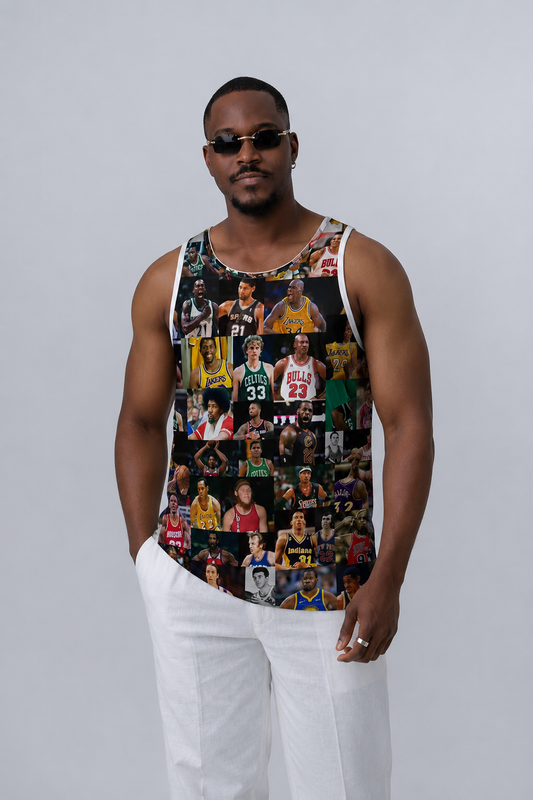All-over Print NBA Stars Tank Top
