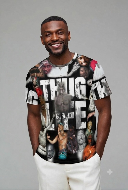 All-over Print Thug Life Unisex T-shirt