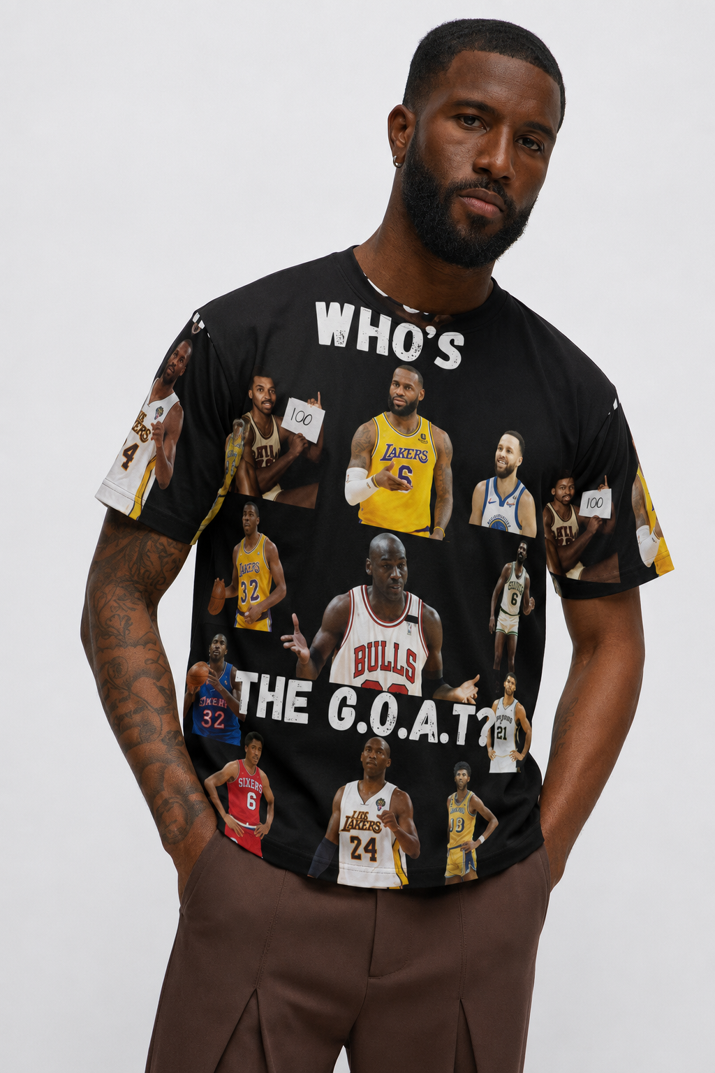 All-over Print NBA G.O.A.T. Unisex T-shirt