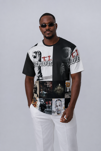 All-over Print The King  Tip Street wear T-shirt