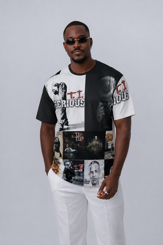 All-over Print The King  Tip Street wear T-shirt